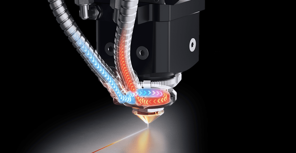 features 6 water cooled nozzle 2